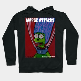 Mars (Marge) Attacks Hoodie